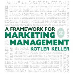 Framework for Marketing Management 6th Edition